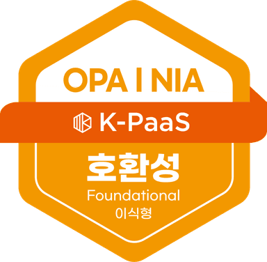 K-PaaS 인증 로고